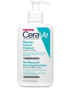 ژل شستشو ضد لک و ضد جوش سراوی Cerave بلمیش کنترل Blemish Control