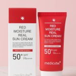کرم ضد آفتاب مرطوب کننده مدی کیوب SPF50 حجم ۵۰ میلی لیتر