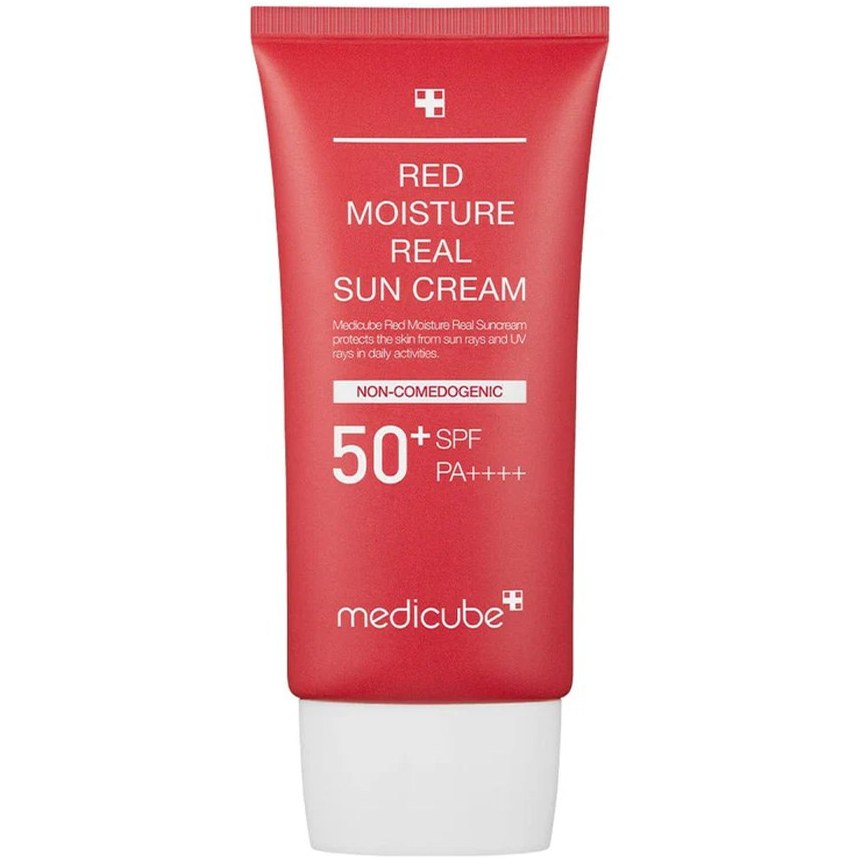 کرم ضد آفتاب مرطوب کننده مدی کیوب SPF50 حجم ۵۰ میلی لیتر