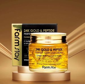 کرم پپتاید و طلا 24K فارم استی80گرمی